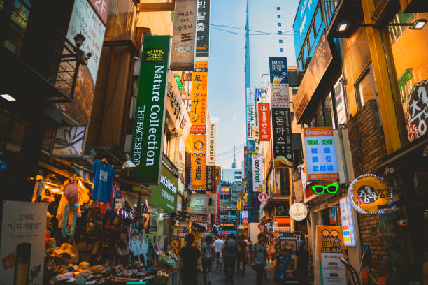 Myeongdong street food