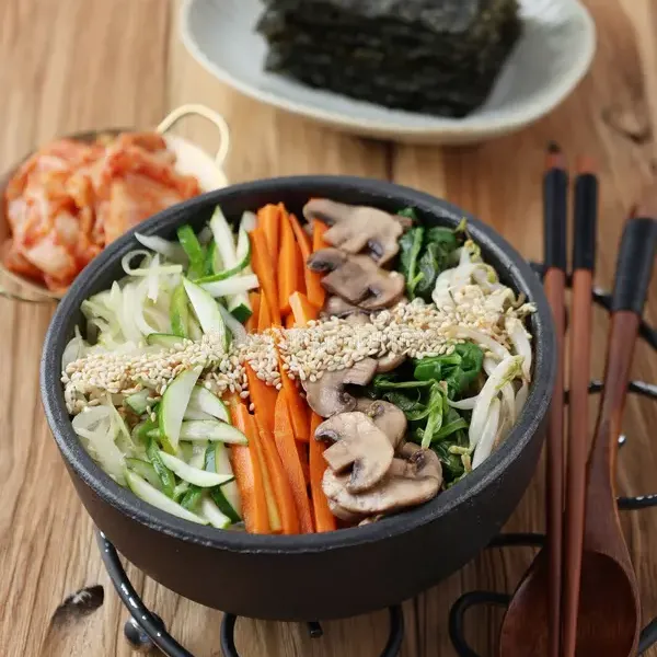 Mountain Vegetable Bibimbap